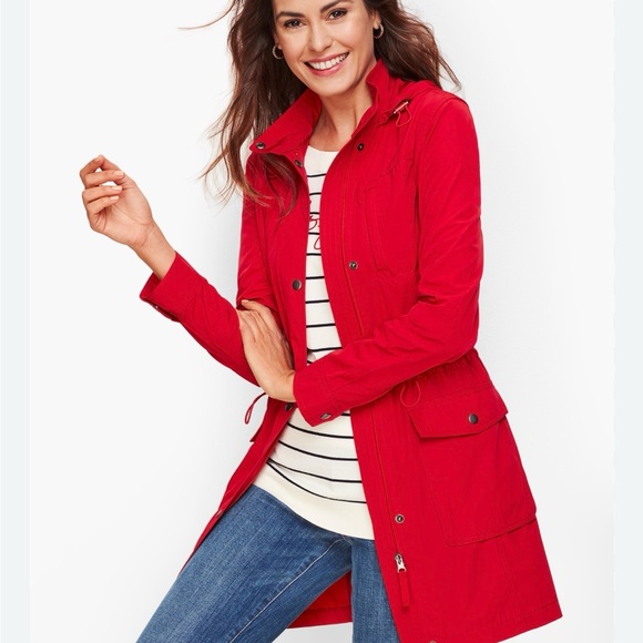 Talbots Vibrant Raspberry Utility Jacket - Picture 1 of 6